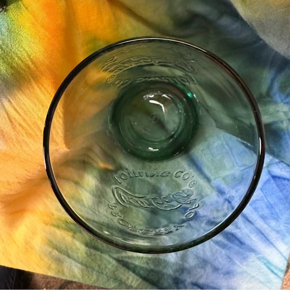 Coca-Cola Bottling Company Retro Clear Fountain Glasses Set Of 2 - Picture 10 of 13